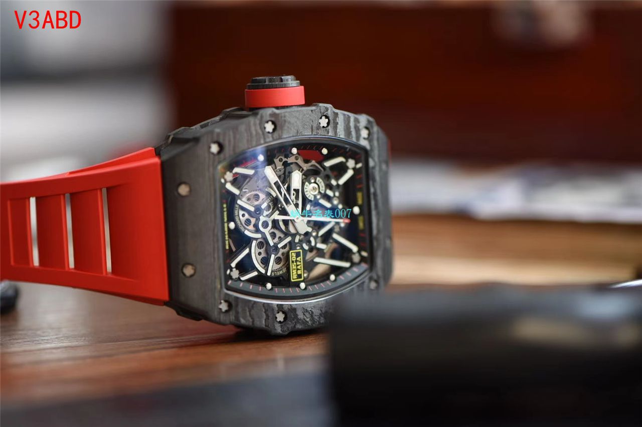 【视频评测】ZF厂理查德米勒Richard Mille V3版本RM35-02超A复刻手表 