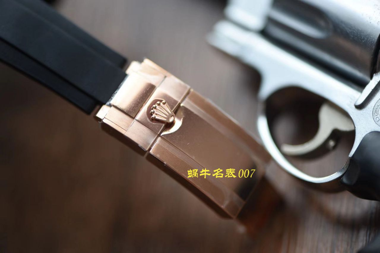 【视频评测】N厂劳力士4130迪通拿顶级复刻高仿手表咖啡猫m116515ln-0041腕表 / R663