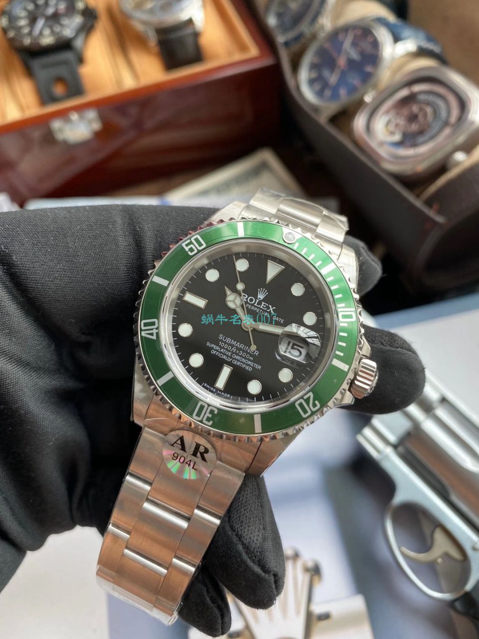 AR厂劳力士ROLEX复古绿水鬼潜航者16610LV-93250复刻手表 / R665