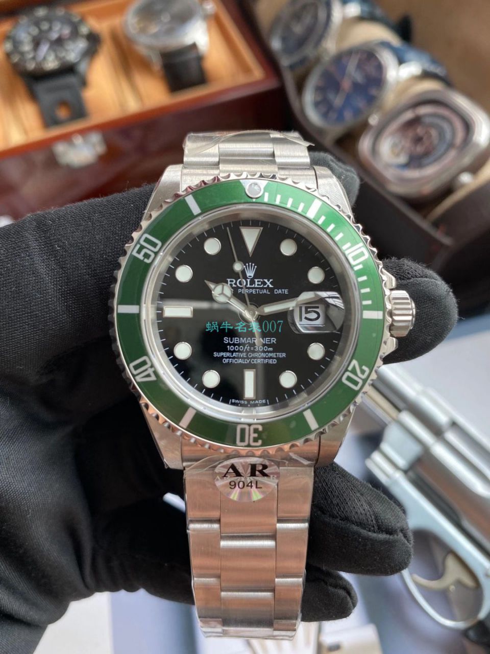 AR厂劳力士ROLEX复古绿水鬼潜航者16610LV-93250复刻高仿手表 / R665