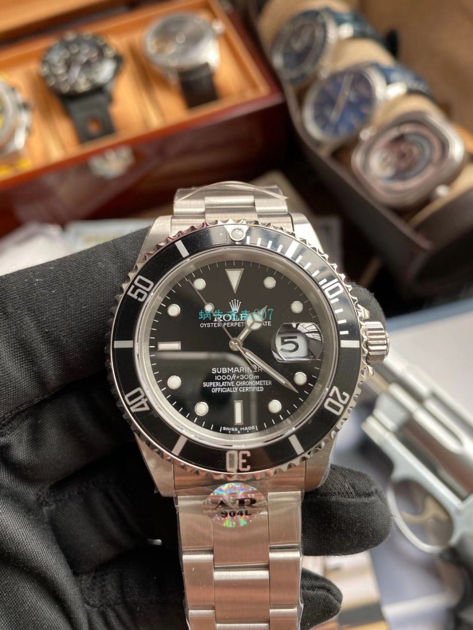 AR厂劳力士ROLEX复古绿水鬼潜航者16610LV-93250复刻手表 