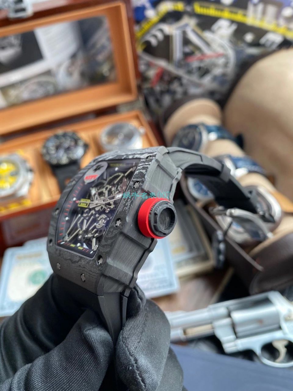 【视频评测】ZF厂1比1复刻理查德米勒Richard Mille V3版本RM 35-02手表 / ZFRM035-02V3