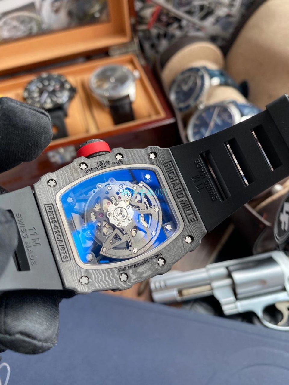 【视频评测】ZF厂1比1复刻理查德米勒Richard Mille V3版本RM 35-02手表 