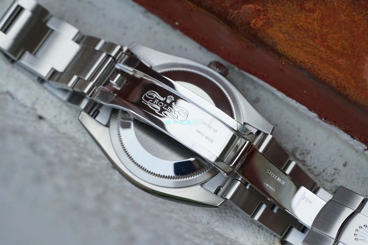 KRF厂劳力士蚝式恒动系列116000黑盘1比1高仿手表 