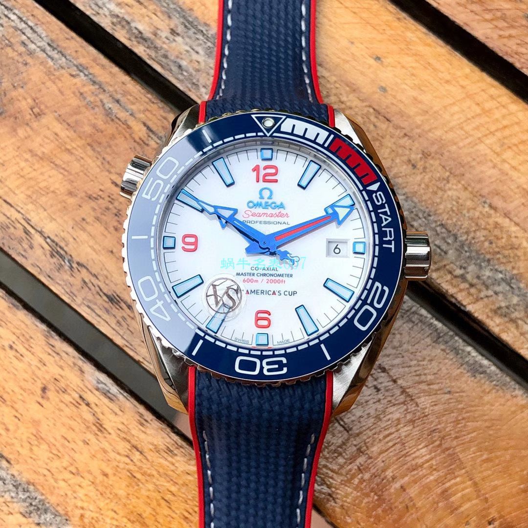 VS厂1比1高仿手表欧米茄海马系列海洋宇宙美洲杯限量版腕表 
