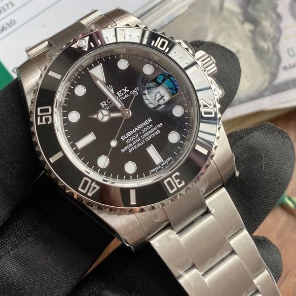 VS厂1比1复刻手表ROLEX劳力士黑水鬼3135机芯116610LN-97200手表价格报价