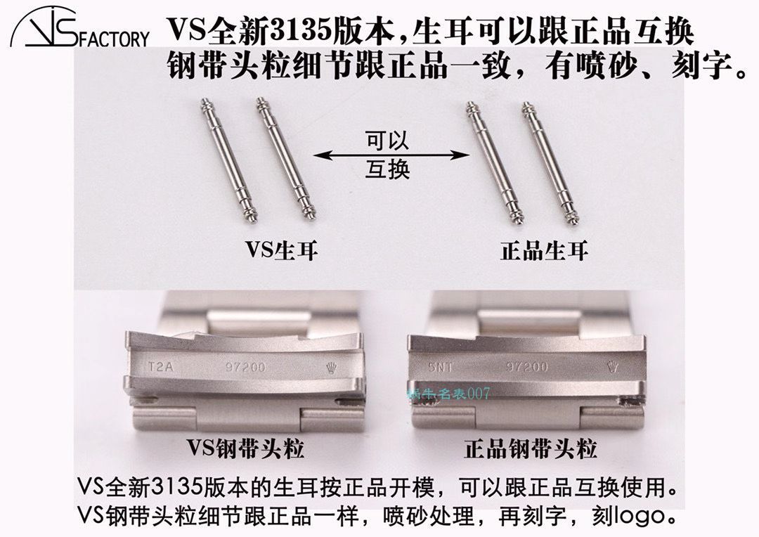 VS厂1比1复刻手表ROLEX劳力士黑水鬼3135机芯顶级复刻高仿116610LN-97200手表 / R669