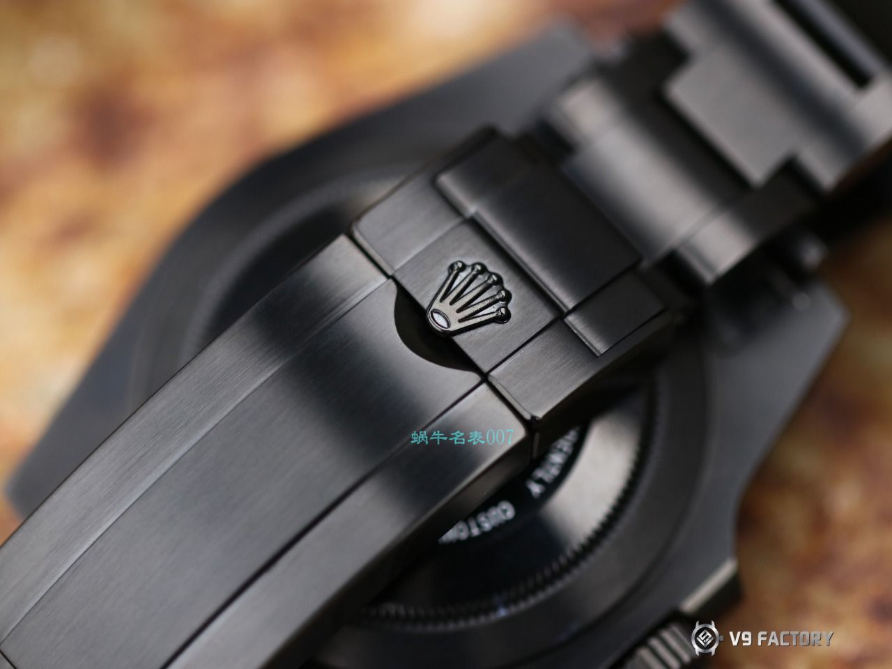 V9厂劳力士水鬼顶级复刻手表BLAKEN  SUBMARINER  DATE LV官方同款曜黑改装版 
