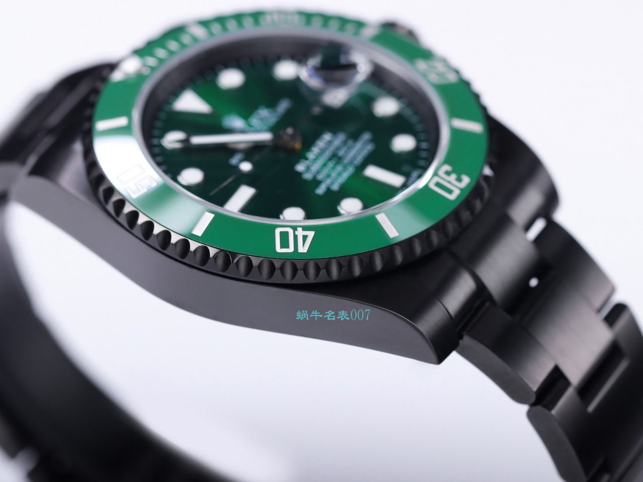 V9厂劳力士水鬼顶级复刻手表BLAKEN  SUBMARINER  DATE LV官方同款曜黑改装版 / R670