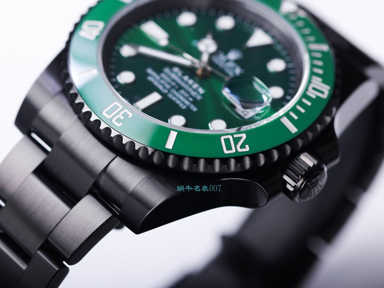 V9厂劳力士水鬼顶级复刻手表BLAKEN  SUBMARINER  DATE LV官方同款曜黑改装版 