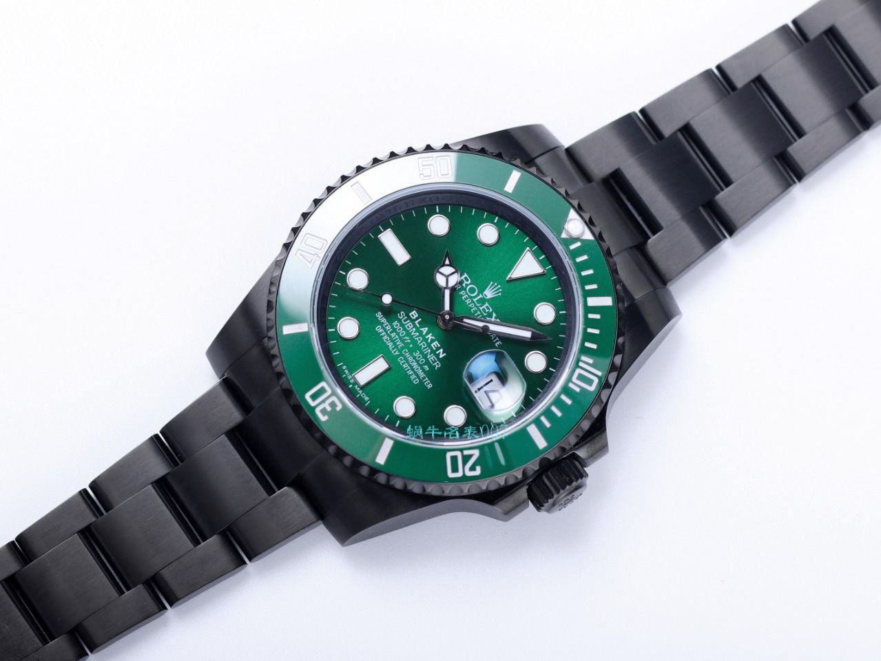 V9厂劳力士水鬼顶级复刻手表BLAKEN  SUBMARINER  DATE LV官方同款曜黑改装版 / R670