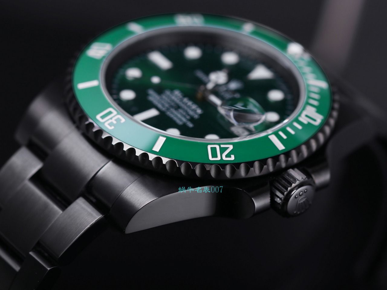 V9厂劳力士水鬼顶级复刻手表BLAKEN  SUBMARINER  DATE LV官方同款曜黑改装版 / R670