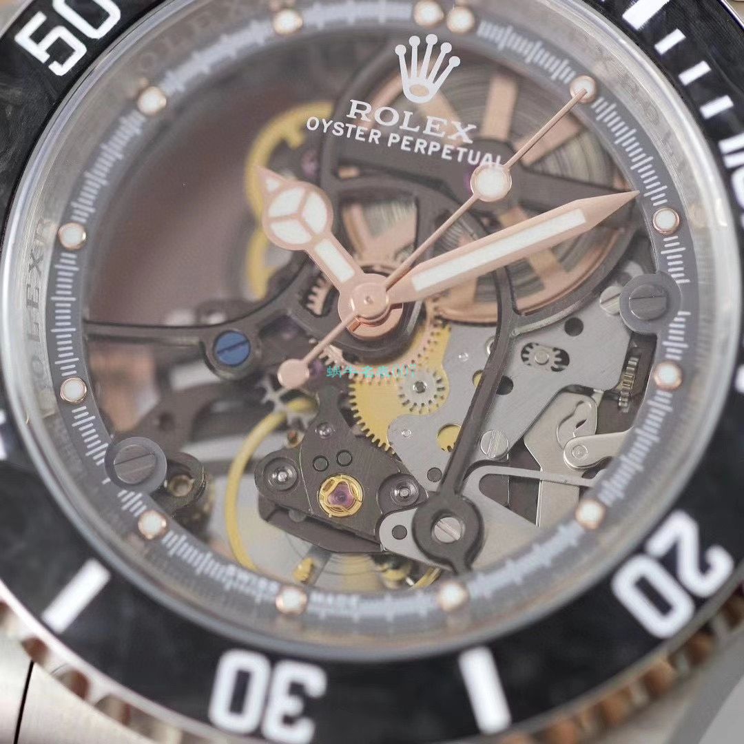 【视频评测】WWF厂顶级复刻劳力士全镂空改装潜航者116610手表 