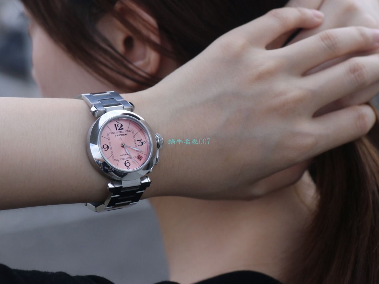 【高品质的复刻高仿手表】V9厂卡地亚帕莎女表W31074M7，W31075M7，WSPA0013腕表 / K319