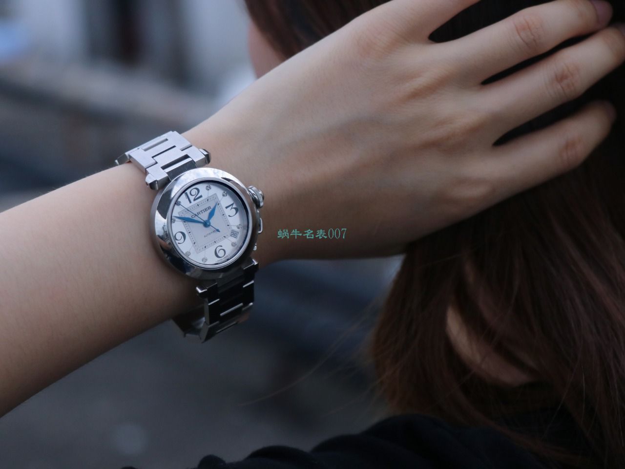 【高品质的复刻手表】V9厂卡地亚帕莎女表W31074M7，W31075M7，WSPA0013腕表 / K319