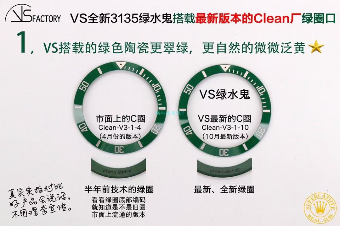 视频评测VS厂劳力士绿水鬼116610LV-97200顶级复刻手表 / R679VS