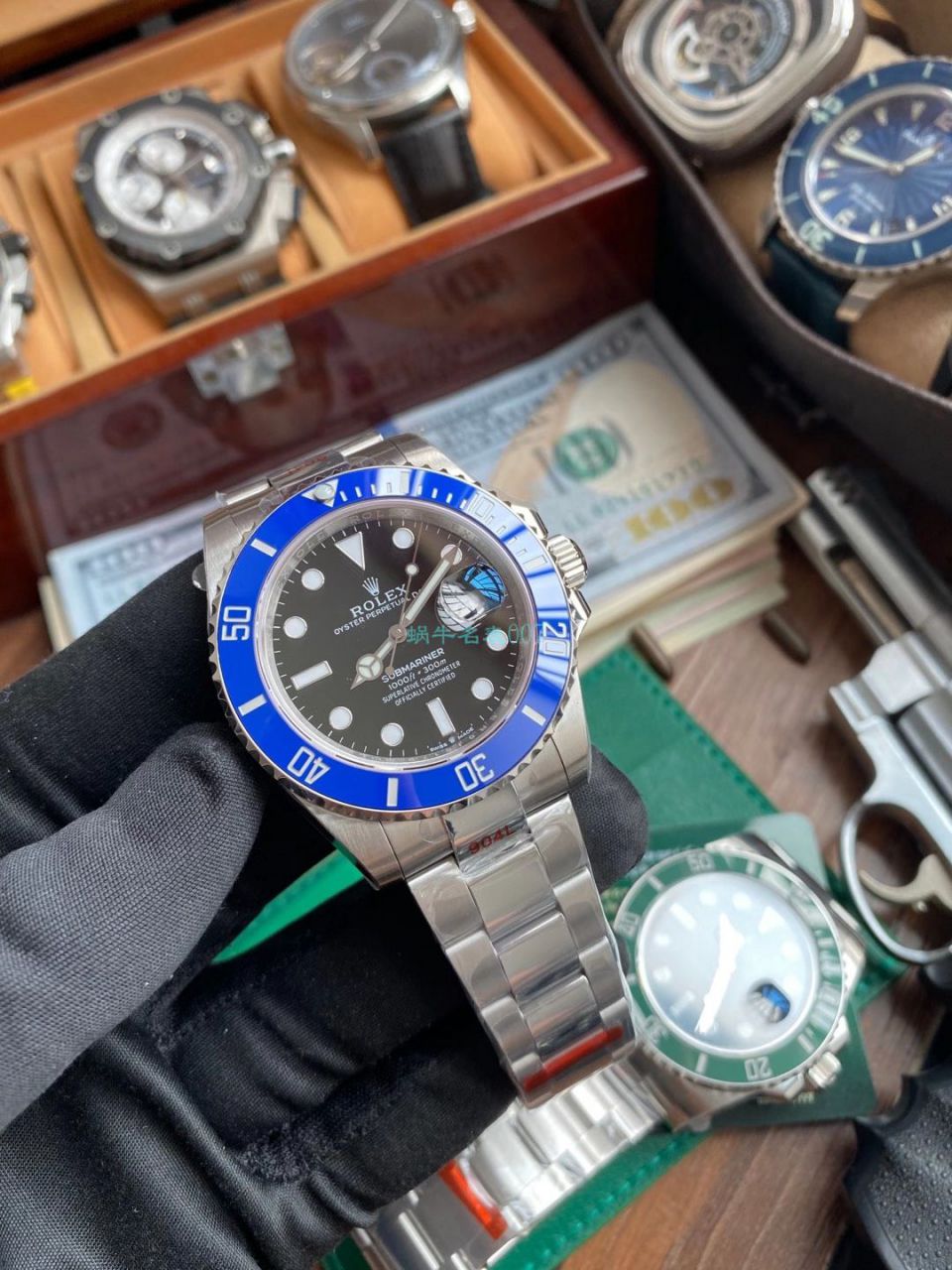 【视频评测】EW厂劳力士41毫米蓝水鬼一比一复刻手表m126619lb-0003腕表 