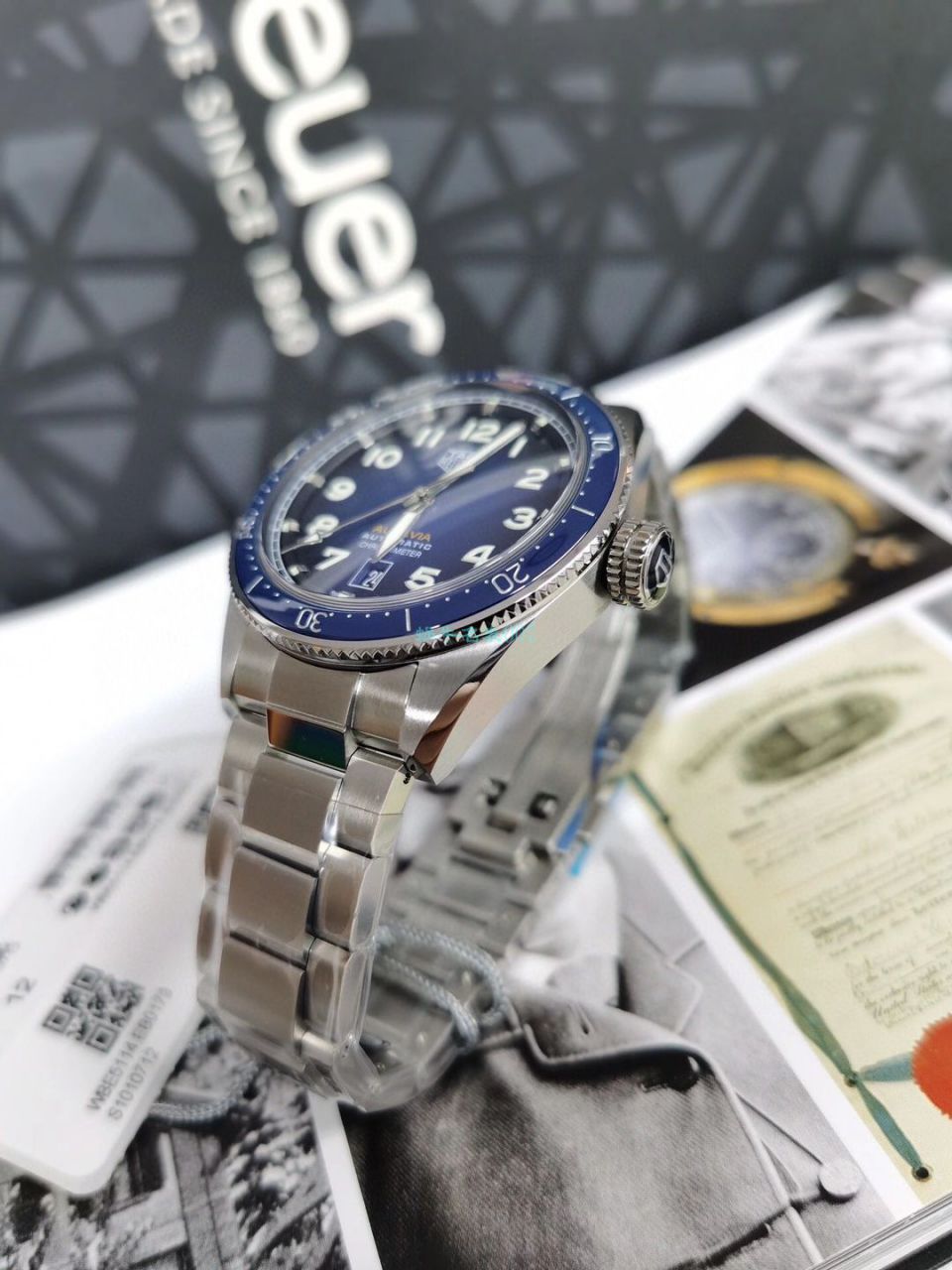 泰格豪雅TAG HEUER AUTAVIA渠道原单WBE5114.EB0173腕表 