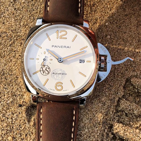 VS厂PAM1046沛纳海1比1超A高仿手表庐米诺杜尔PAM01046腕表