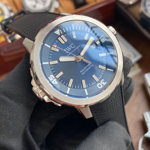 【视频评测V6厂蓝面字面完美升级】万国海洋时计1比1顶级复刻高仿手表IW329005腕表 / WG606