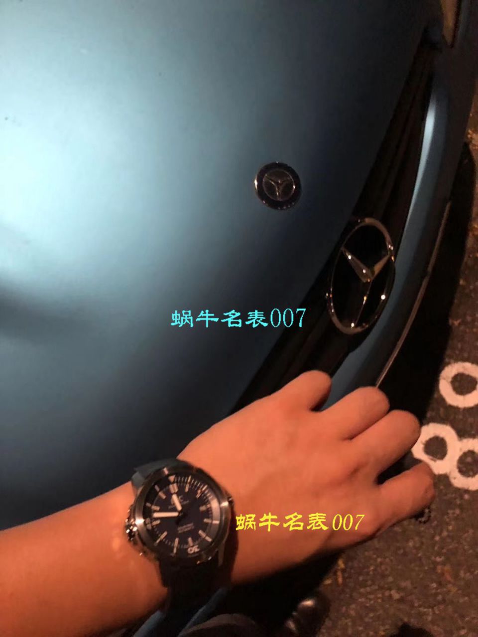 【视频评测V6厂蓝面字面完美升级】万国海洋时计1比1顶级复刻高仿手表IW329005腕表 / WG606