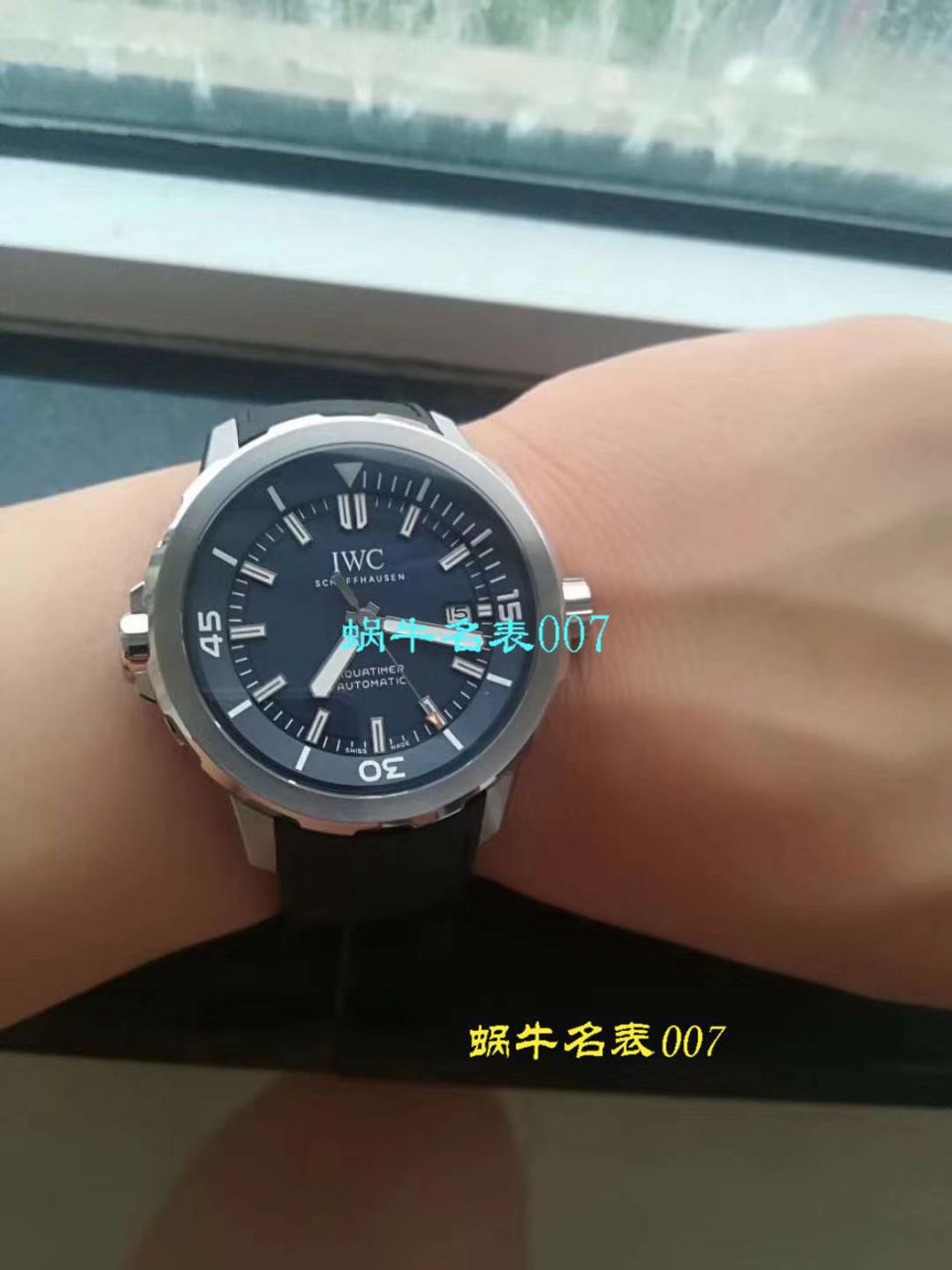 【视频评测V6厂蓝面字面完美升级】万国海洋时计1比1顶级复刻高仿手表IW329005腕表 / WG606