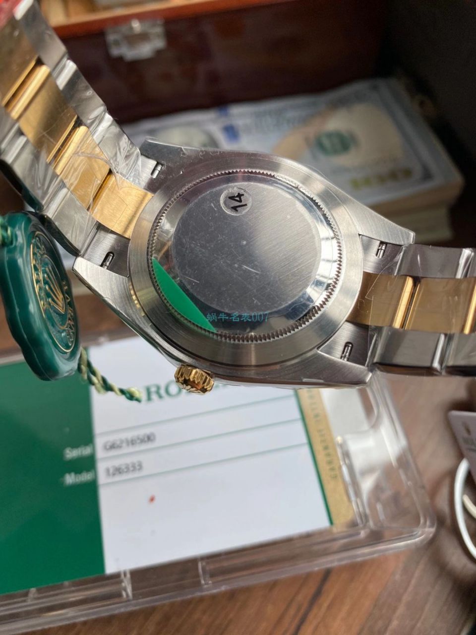 VS厂一比一顶级复刻劳力士日志型系列m126333-0009手表 