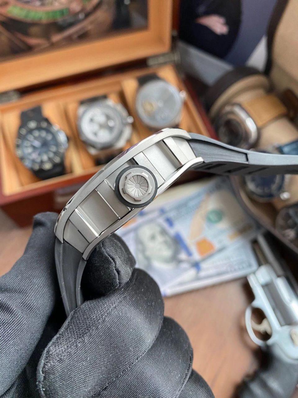 【视频评测】JB厂里查德米尔一比一顶级复刻手表男士系列RM 052骷髅头腕表 