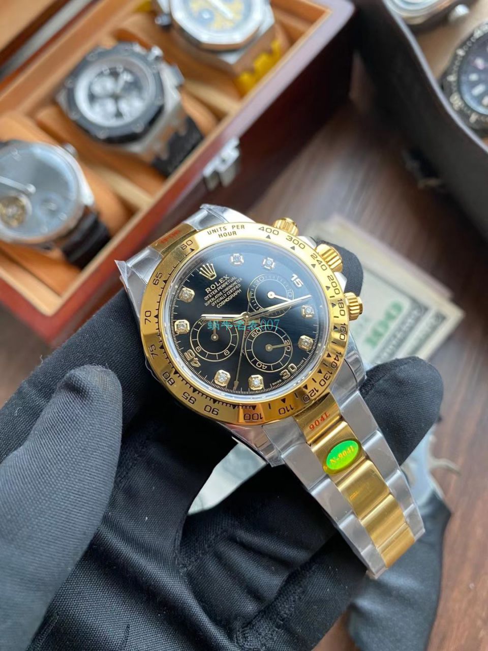 视频评测N厂劳力士超级4130迪通拿间金钻面m116503-0006顶级1比1复刻高仿手表 / R732