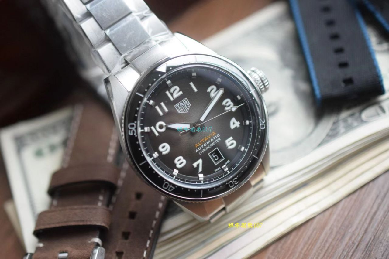 KOR厂泰格豪雅顶级复刻手表TAG HEUER AUTAVIA系列WBE5115.FC8267腕表 / TG113