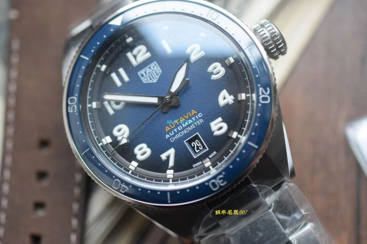 KOR厂泰格豪雅顶级复刻手表TAG HEUER AUTAVIA系列WBE5115.FC8267腕表 / TG113