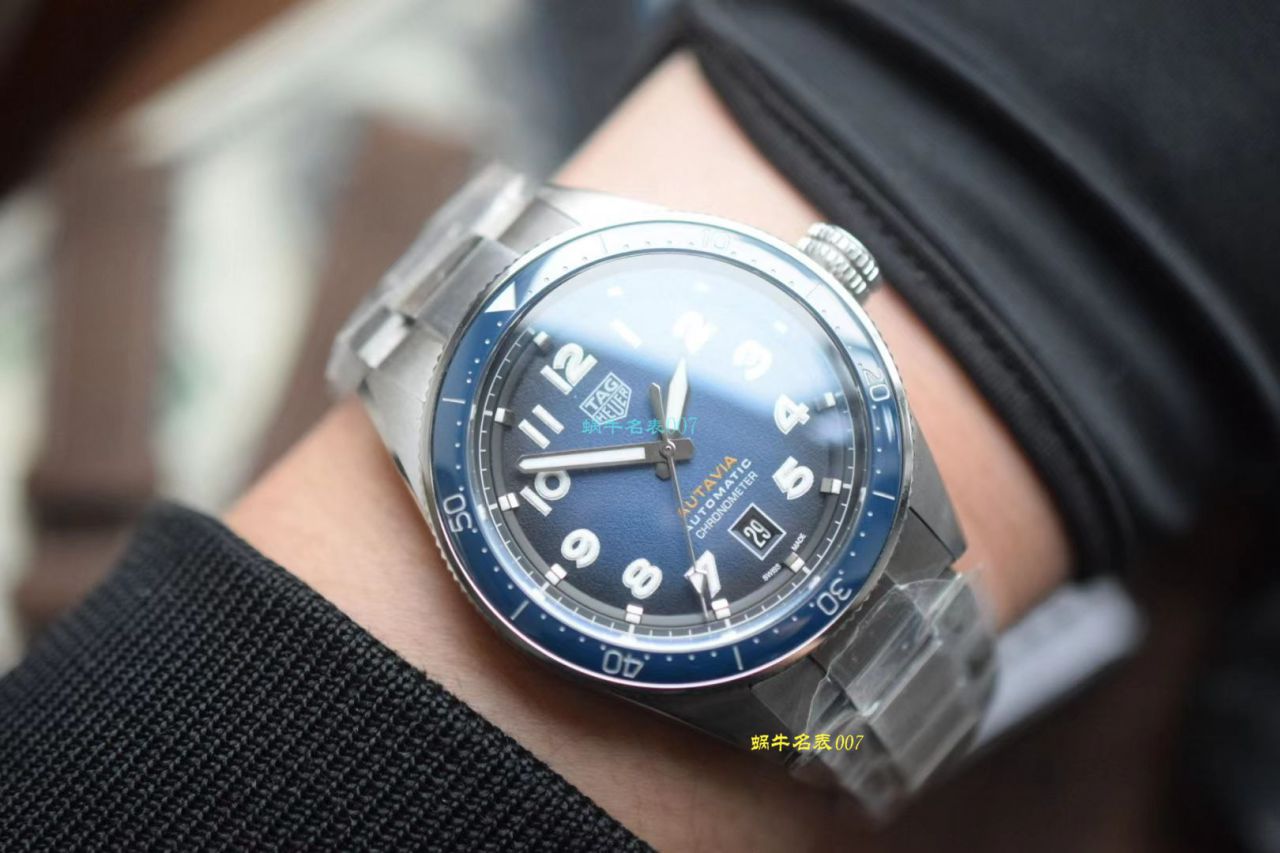 KOR厂泰格豪雅顶级复刻手表TAG HEUER AUTAVIA系列WBE5115.FC8267腕表 / TG113