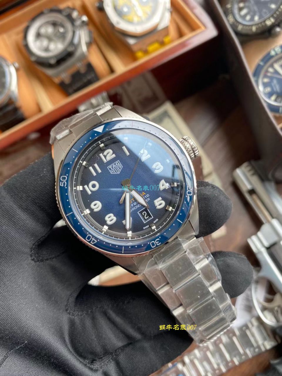 KOR厂泰格豪雅顶级复刻手表TAG HEUER AUTAVIA系列WBE5115.FC8267腕表 