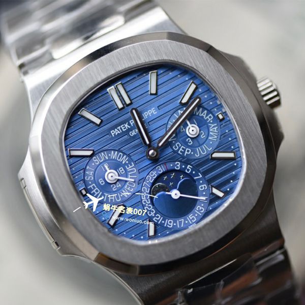 视频评测TW厂百达翡丽顶级复刻手表运动优雅系列鹦鹉螺5740/1G-001腕表