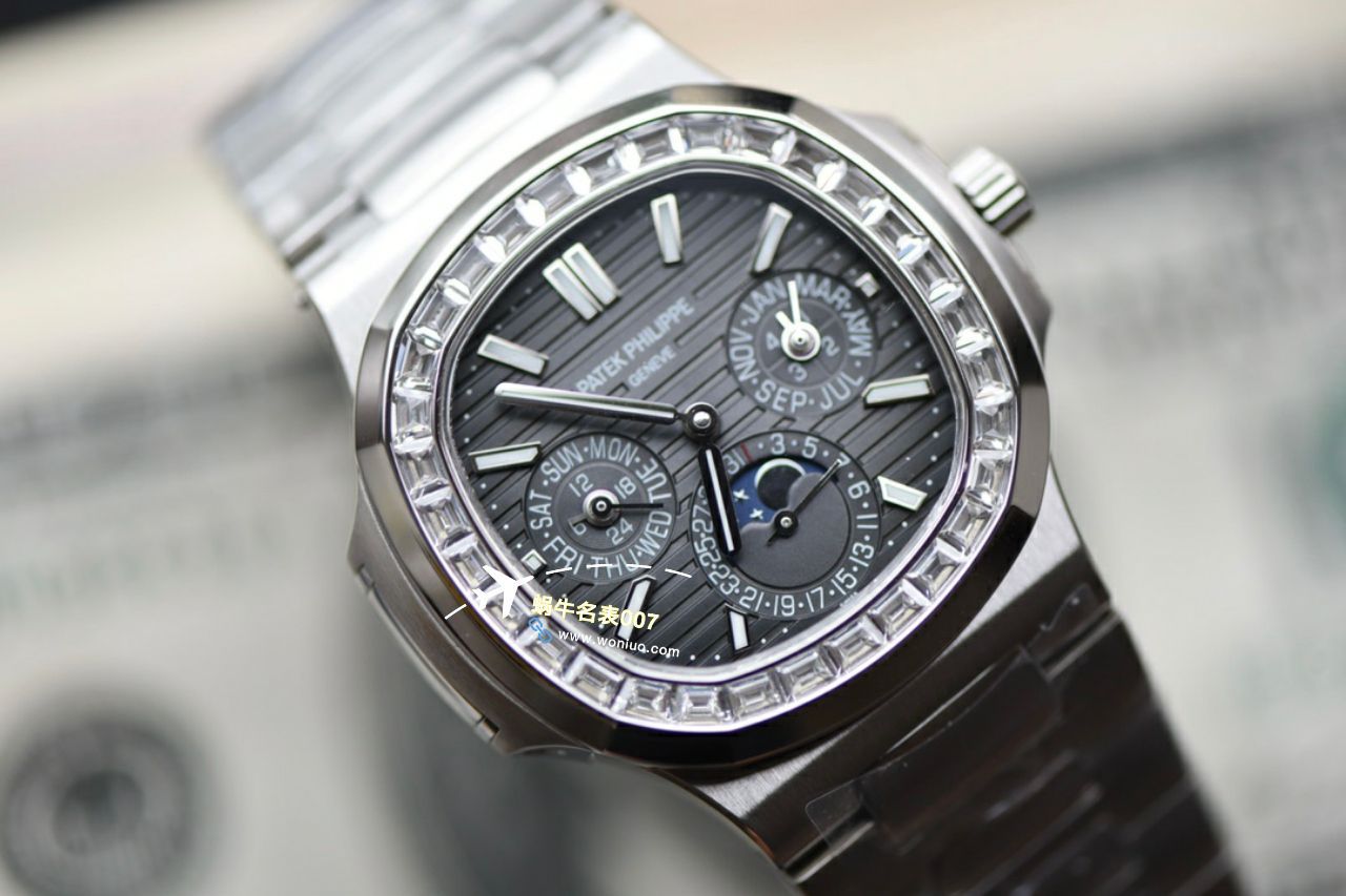 视频评测TW厂百达翡丽顶级复刻手表运动优雅系列鹦鹉螺5740/1G-001腕表 / BD369