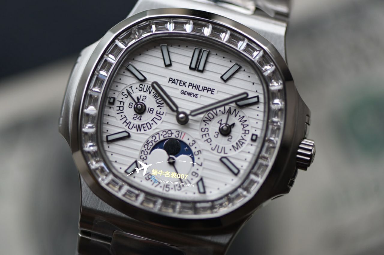 视频评测TW厂百达翡丽顶级复刻手表运动优雅系列鹦鹉螺5740/1G-001腕表 / BD369