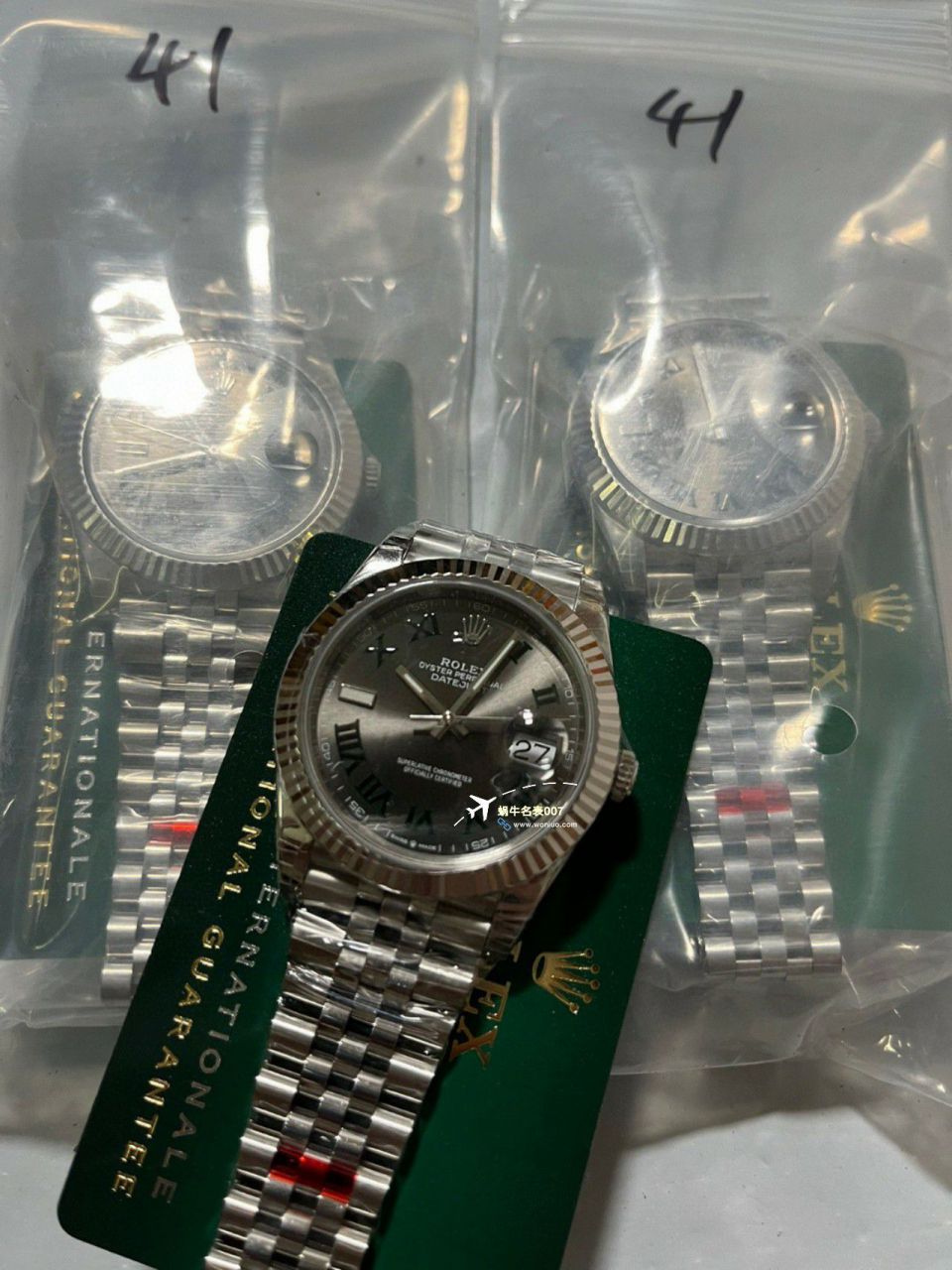 VS厂顶级复刻手表劳力士41日志型格子纹m126334-0030，m126334-0031腕表 / R765