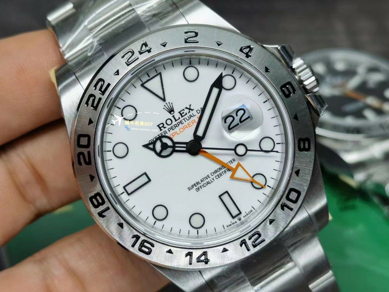 JVS一比一顶级复刻手表劳力士探险家二代216570-77210和m216570-0001腕表 / R766