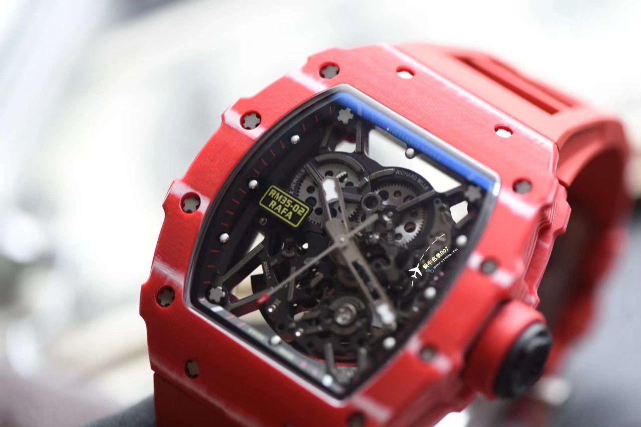 Soinc厂一比一复刻手表理查德米勒RM35-02全自动机械缕空腕表终极版本 