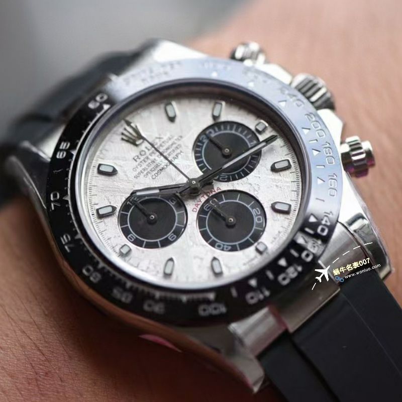 N厂一比一超A高仿复刻手表劳力士4130迪通拿M116519LN-0038(陨石迪)超A一比一复刻手表