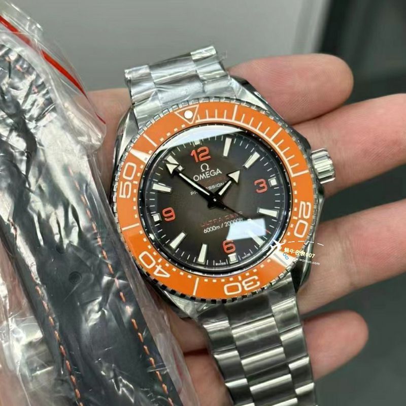 VS厂欧米茄海马6000米海王215.30.46.21.06.001一比一复刻手表超A一比一复刻手表