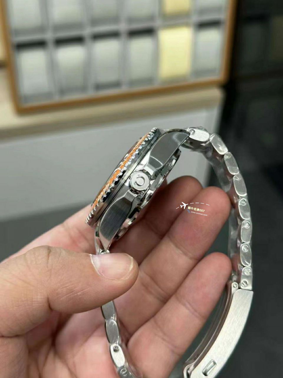 VS厂欧米茄海马6000米海王215.30.46.21.06.001一比一复刻手表 / M782