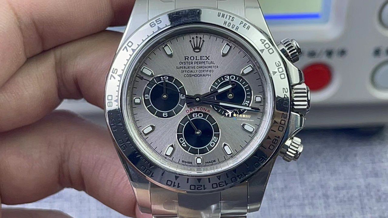 Clean/C厂劳力士灰胶迪通拿m126519ln-0006一比一个精仿复刻手表 / R776