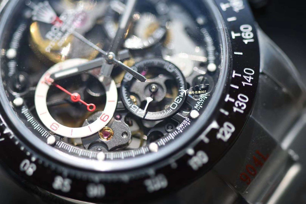 【视频评测】劳力士迪通拿F1车手限定特别版镂空定制手表 / R800