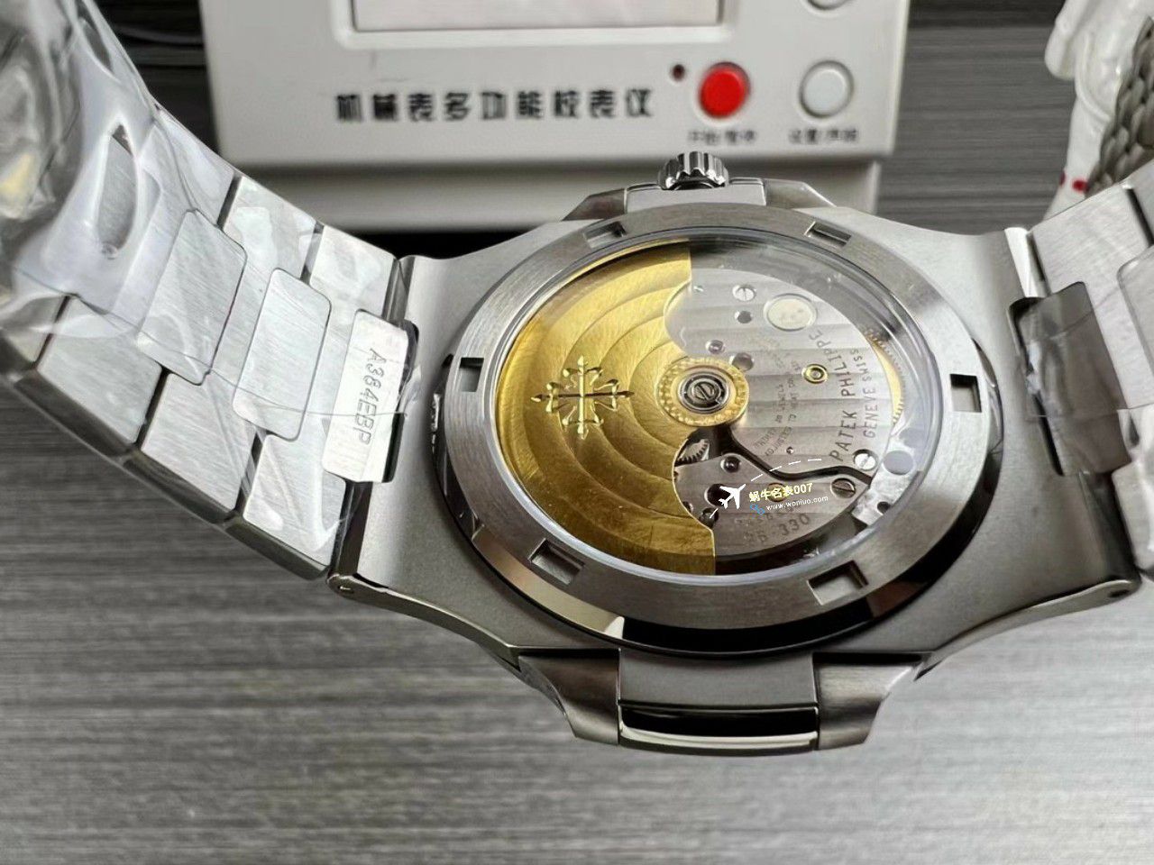 【视频评测】3K一体机百达翡丽绿面鹦鹉螺一比一高仿复刻5711/1A-014手表 / BD386
