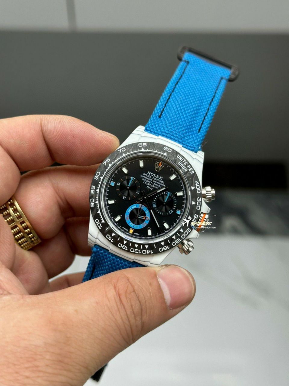 【视频评测】一比一顶级复刻手表Diw顶配碳纤维迪通拿 