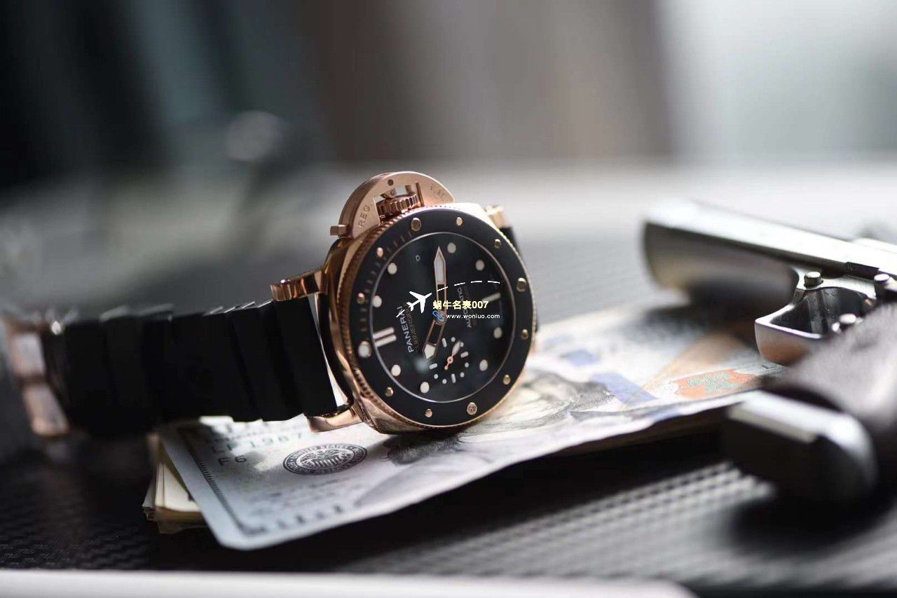【视频评测】VS厂沛纳海潜行系列Goldtech™pam2164顶级高仿复刻手表 
