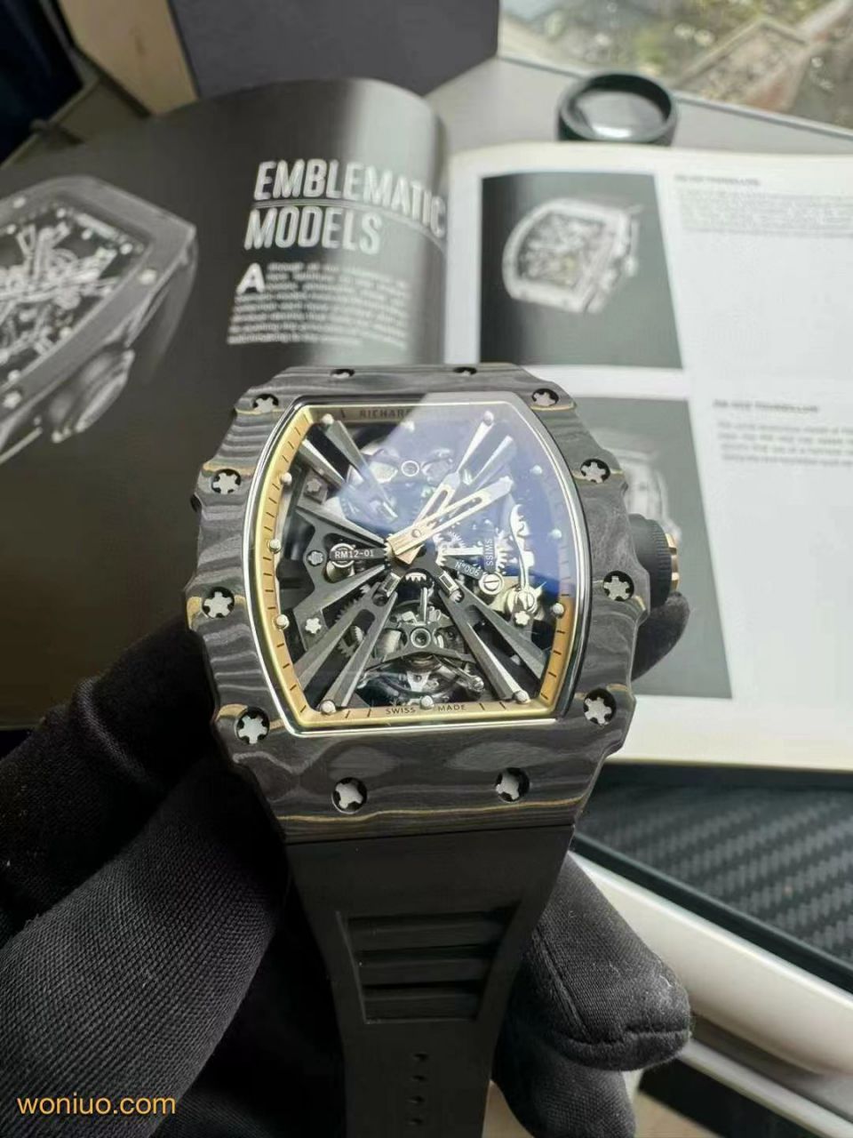 视频评测理查德米勒高仿RICHARD MILLE  顶级复刻RM 12-01手表 / RM1201AAA