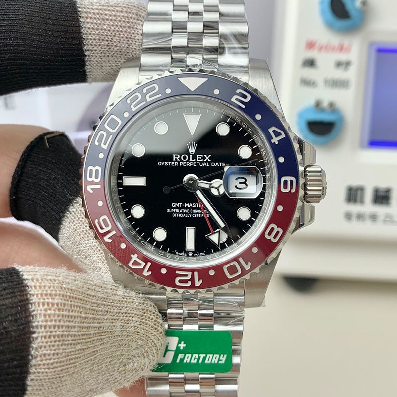 视频评测顶级复刻C+V3劳力士格林尼治型II高仿可乐圈m126710blro-0001腕表