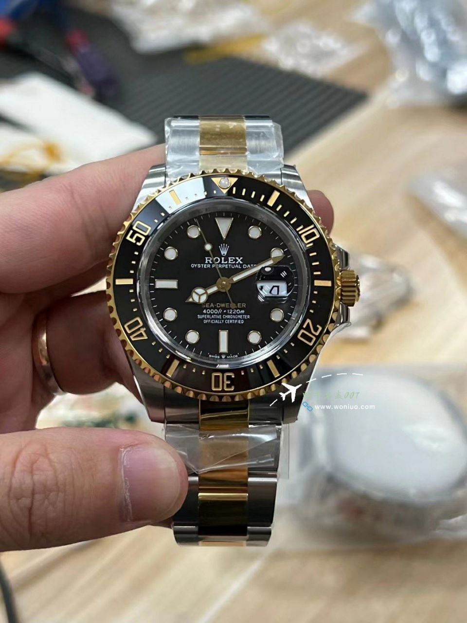 视频评测VS劳力士海使型顶级复刻高仿手表小鬼王单黄m126603-0001腕表 / R867